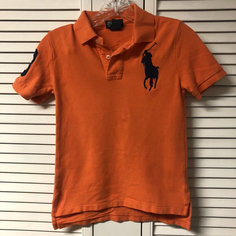 Ralph Lauren Size 8 2 Button Polo With Large Pony